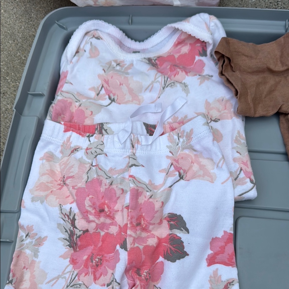 Floral Baby Outfit